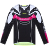 TROY LEE DESIGNS SE Pro Salvo Black/White Gyerek mez TROY LEE DESIGNS  Sisakok és ruházat Motocross ruházat Motocross mezek