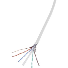 TRU COMPONENTS Hálózati kábel CAT 6 F/UTP 4 x 2 x 0,27 mm2, fehér, TRU COMPONENTS 1567179 305 m (1567179) kábel és adapter