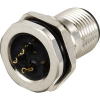 TRU COMPONENTS TC-12833200 Érzékelő/működtető beépíthető dugó M12 Pólusszám: 3 Dugó, beépíthető 1 db (TC-12833200)