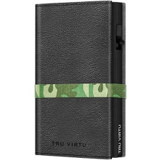 Tru Virtu Click & Slide Strap Cross Pénztárca Nappa Black Camouflage/Black