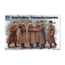 TRUMPETER 1/35 Szovjet tüzérség parancsnoki ellenőrzés figura szett modell kiegészítő makett