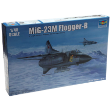 TRUMPETER 1/48 MiG-23ML Flogger-B katonai repülőgép modell makett