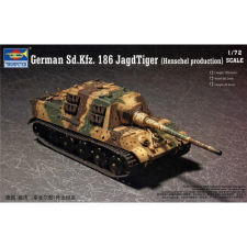 TRUMPETER 1/72 Sd.kfz.186 Vadásztigris tank modell Henschel gyártmány makett