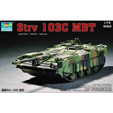 TRUMPETER 1/72 Strv 103C svéd harci tank modell makett