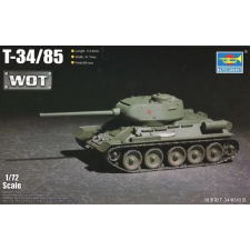 TRUMPETER 1/72 T-34/85 tank modell makett