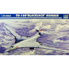 TRUMPETER 1/72 Tu-160 Blackjack bombázó modell makett