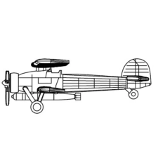  Trumpeter Fairey Swordfish 1:700 (03467) makett