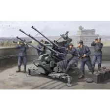  Trumpeter FLAK 38 (German 2.0cm anti-aircraft guns) 1:35 (02309) makett