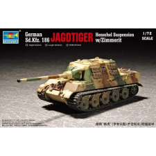  Trumpeter German Sd.Kfz 186 Jagdtiger wZimmerit 1:72 (07293) makett