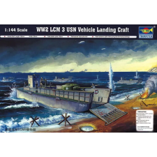  Trumpeter LCM 3 USN Vehicle Landing Craft 1:144 (00102) makett
