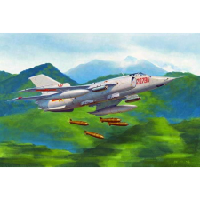 TRUMPETER Nanchang Q-5 repülőgép műanyag makett (1:72) (01686) autópálya és játékautó