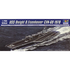  Trumpeter USS Dwight D. Eisenhower CVN-69 1978 1:700 (05753) makett