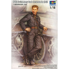 Trumpeter WWII Soviet Army Tank Crewman 1942 1:16 (00701) makett