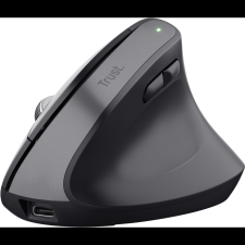 Trust BAYO+ Eco Ergonomic Wireless Mouse, fekete (25146) egér