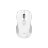 Trust Ferro Hyperwheel vezeték nélküli optikai egér, max 3200dpi, Bluetooth + 2,4GHz, fehér (25674)