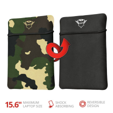 Trust GXT 1242C Lido 15,6” Laptop Sleeve Jungle Camo számítógéptáska