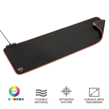 Trust GXT 764 Glide-Flex RGB XXL Egérpad Black (23395) egérpad