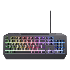 Trust GXT 836 Evocx Vezetékes Gaming Billentyűzet - Angol (US) (24722) billentyűzet