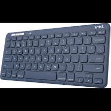 Trust LYRA Compact Wireless Keyboard - US, kék (25095) billentyűzet