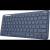 Trust LYRA Compact Wireless Keyboard - US, kék (25095)