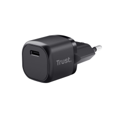 Trust Maxo 20W USB-C PD hálózati töltő fekete (25174) (trust25174) mobiltelefon kellék