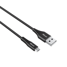 Trust Ndura USB-A - MicroUSB kábel 1m fekete (23567) kábel és adapter