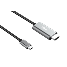 Trust UCB-C - HDMI kábel fekete 180cm (23332) (tr23332) kábel és adapter