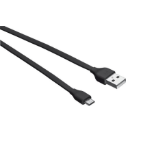 Trust Urban lapos Micro-USB - USB adat/töltőkábel 1m fekete (20135) kábel és adapter