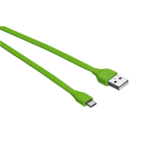 Trust Urban lapos Micro-USB - USB adat/töltőkábel 1m zöld  (20138) (20138) kábel és adapter