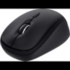 Trust Yvi+ Multi-Device Wireless-Bluetooth Silent Mouse, fekete (25440)