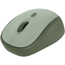 Trust Yvi+ vezeték nélküli optikai egér, silent gombok, zöld (24552) egér