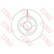 TRW Féktárcsa TRW DF6509 féktárcsa