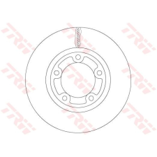 TRW féktárcsa TRW DF6712 féktárcsa