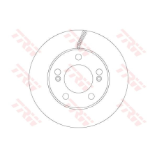 TRW Féktárcsa TRW DF6888 féktárcsa
