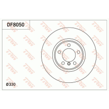 TRW Féktárcsa TRW DF8050 féktárcsa