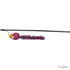  TRX45289 Macskának Pálca Madár+Toll 50cm játék macskáknak