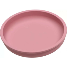 Tryco Szilikon tányér - Rózsaszín babaétkészlet