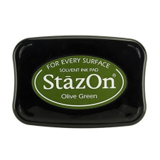 Tsukineko Tintapárna , StazOn Ink / Olive Green - (1 db) bélyegző