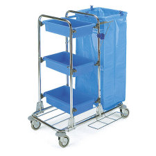 TTS Tecno 80 fémvázas szervizkocsi takarító és háztartási eszköz