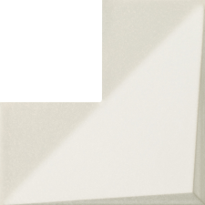 TUBADZIN Csoport Tubadzin Coma White STR 20x20 csempe csempe