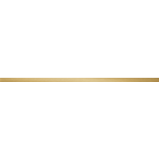 Tubadzin Steel Gold POL 89,8x2,3 listwa fürdőszoba kiegészítő