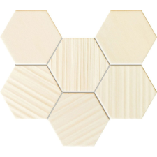 TUBADZINcsempékpadlólapok Tubadzin Horizon HEX Ivory 28,9x22,1 mozaik járólap