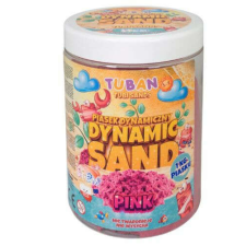 TUBAN Dynamic homok 1kg rózsaszín kreatív és készségfejlesztő