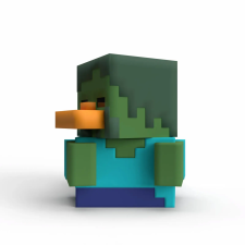 TUBBZ kachnička Minecraft - Zombie (první edice) játékfigura