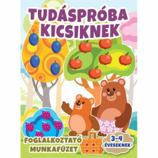 Tudáspróba kicsiknek - foglalkoztató munkafüzet - 3-4 éveseknek gyermek- és ifjúsági könyv