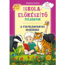 Tudatos Lépés Kft. Iskola-előkészítő feladatok - A figyelemtartás edzéséhez kreatív és készségfejlesztő