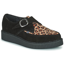 TUK Oxford cipők POINTED CREEPER MONK BUCKLE Fekete 36 női cipő