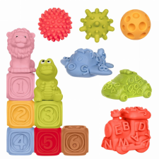 TULLO Sensory blocks – Montessori educational set, 14 pieces oktatójáték