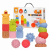 TULLO Sensory blocks – Montessori educational set, 18 pieces