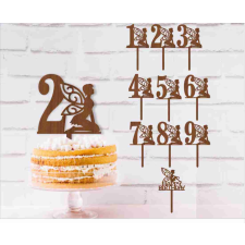  Tündér tortadísz szülinap dekorációs kellék